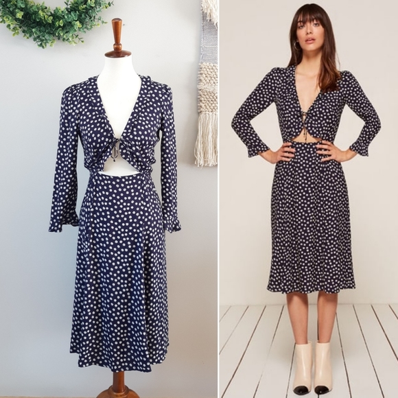 Reformation Dresses & Skirts - REFORMATION | Floral Heidi Dress - Blue Daisy